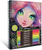 Nebulous Stars - Kleurboek - Kleur op zwart papier - Metalic gelpennen - Kleuren