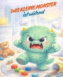 Das kleine Monster ist wütend: Eine ruhige Bilderbuchgeschichte über starke Gefühle für Kinder von 2 bis 5 Jahren