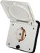 Fjord Outdoor Prise encastrable avec terre 230V Blanc
