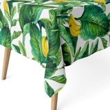 ECOMMERC3 Vlekafstotend tafelkleed voor rechthoekige tafel, afmeting 180 x 140 cm, vuilafstotend tafelkleed, extra zacht en waterdicht, eenheidsmaat