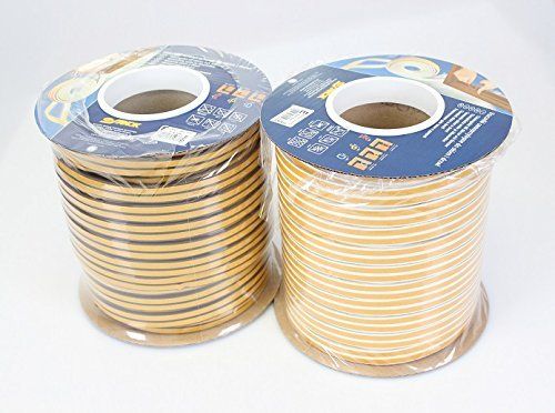 Stomil Sanok Vensterafdichting, afdichting, raam, deur, rubberen afdichting, E, P-profiel (wit E-profiel, 6 m)