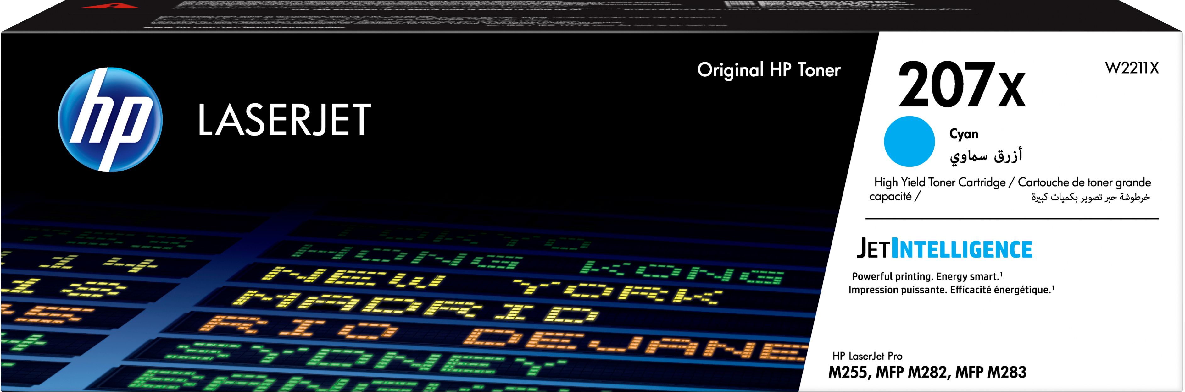 HP 207X Cyaan Toner Cartridge - High Capacity - Original