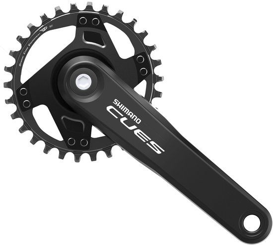 Shimano Cues U4000-1 Crankstel Zilver 175 mm / 32t