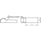 TOOLCRAFT Staal C45K Kopspie (Ø x l) 8 mm x 40 mm 25 stuk(s)