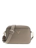 GUESS schoudertas Meridian II Camera Bag Dark Taupe