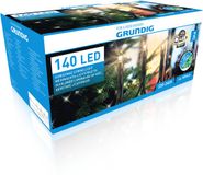 Grundig Kerstverlichting - 140 LED Lampjes voor Binnen en Buiten - 1890 cm - IP44 - Warm Wit