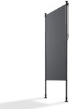 Juskys Verticale Zonnescherm Barbados - 100x310 cm - Grijs