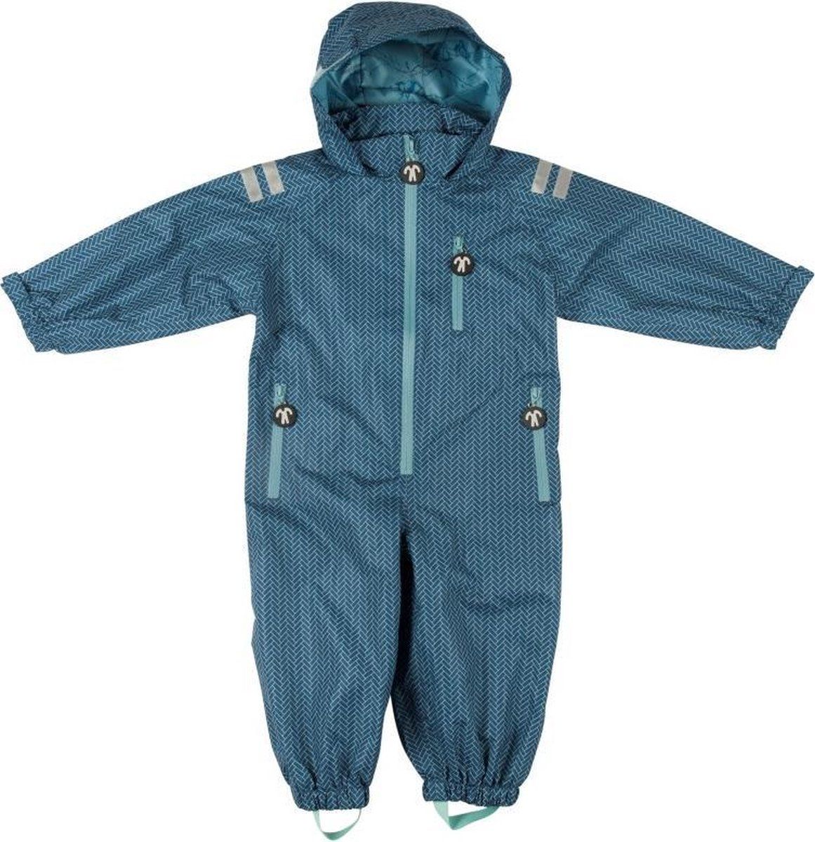 Ducksday Ranger regenpak - Blauw - Maat 80/86