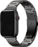 By Qubix Qubix Titanium Band Space Grey Geschikt voor Apple Watch 38mm/40mm/41mm/42mm