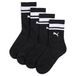 Puma Lot de 2 paires de chaussettes mi-hautes Enfant, Accessoires, Noir, 27-30