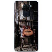 Xiaomi Redmi Note 9 Bedrukt siliconen hoesje Guitare