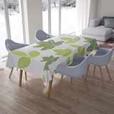 Bonamaison Tafelkleed, Anti-Mold, Sneldrogend, Waterdicht, 100% Polyester Tafellaken, 140cm x 200cm - Ontworpen en Vervaardigd in Turkije