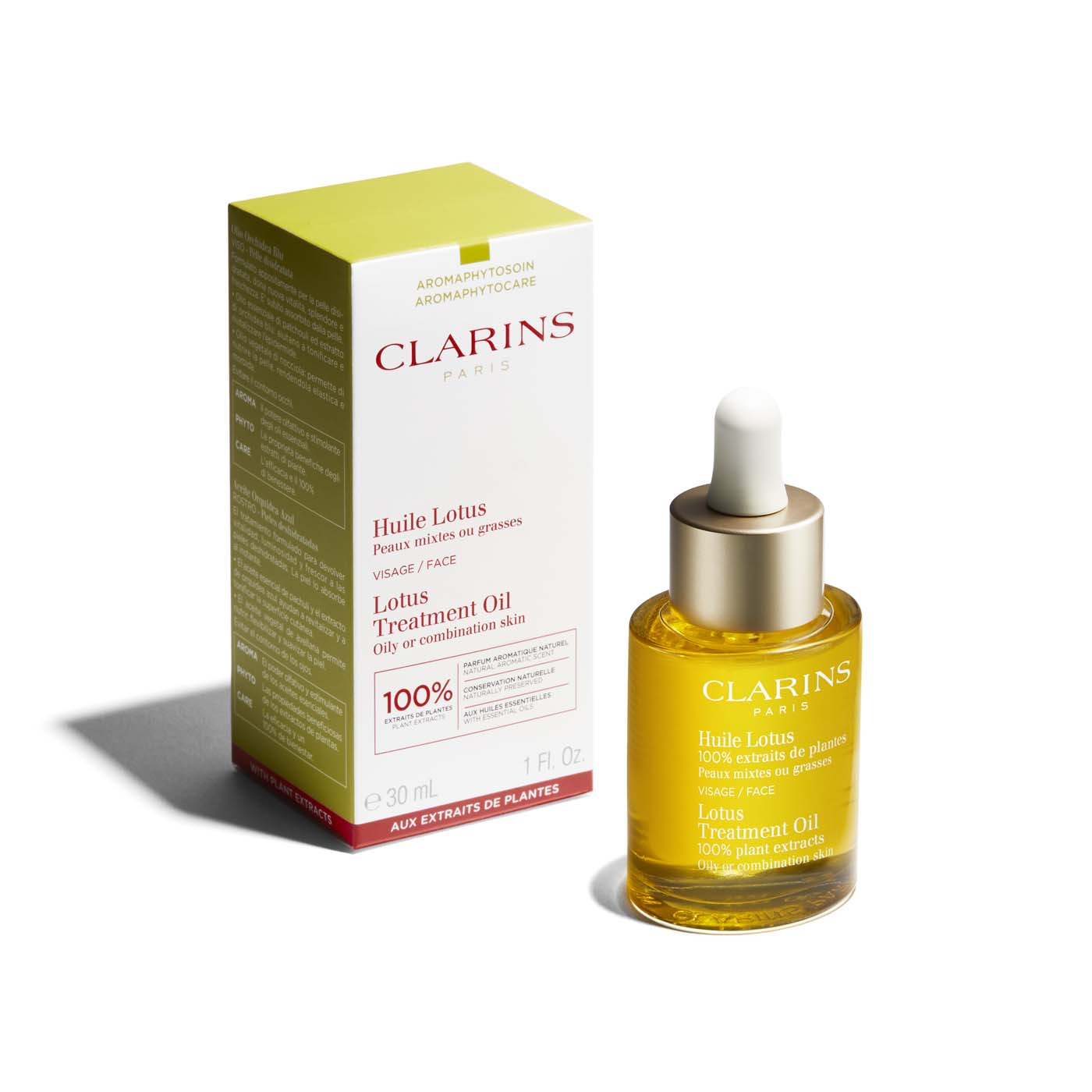 Clarins Lotus Face Treatment Oil