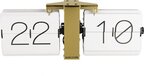 Karlsson Flip Clock - White - Metal - 36x14x8.5cm - KA5601WH