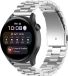 By Qubix Qubix - Stalen schakelband voor Garmin Forerunner 970 / 570 (47mm) / 255 - Zilver - 22mm