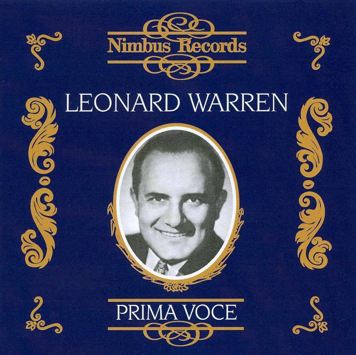 OUTHERE Leonard Warren - Muziek