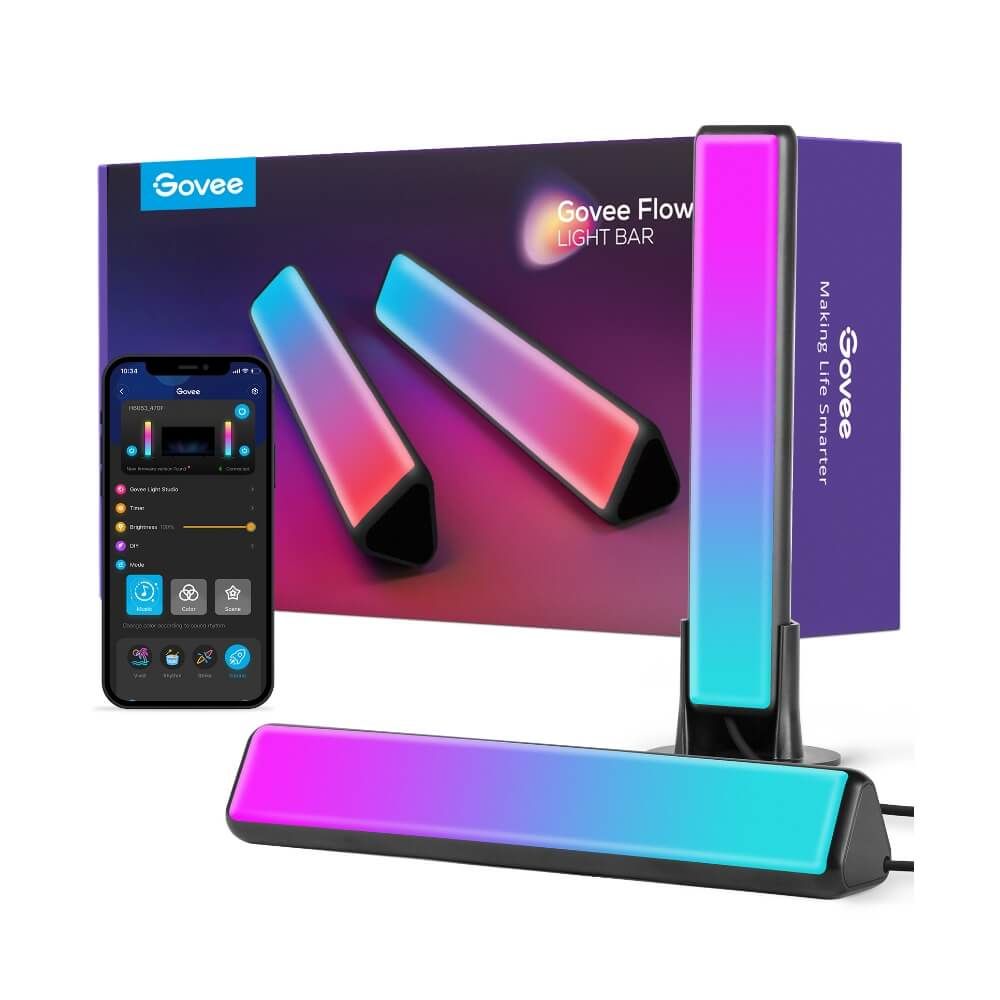 Govee H6056 Slim Panel Wi-Fi/Bluetooth Smart LED Panel - Black