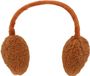 Sarlini - Colsjaal + Oorwarmers - Teddy Wol - Midden Bruin - One Size