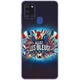 Samsung Galaxy A21S Allez les bleus bedrukt siliconen hoesje
