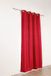 Linder 978/69/375FR/140x240 effen gordijn, ondoorzichtig, polyester, papaver, 140 x 240 cm