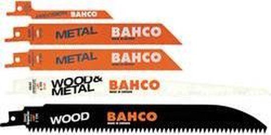 Bahco 3940-MIX-SET-5P Reciprozaagblad set 5 stuks