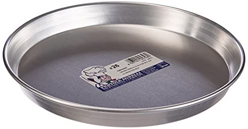 Pentole Agnelli FAMA43/326 Conische taartpan met rand, Aluminium, 26 X 26 X 3 cm