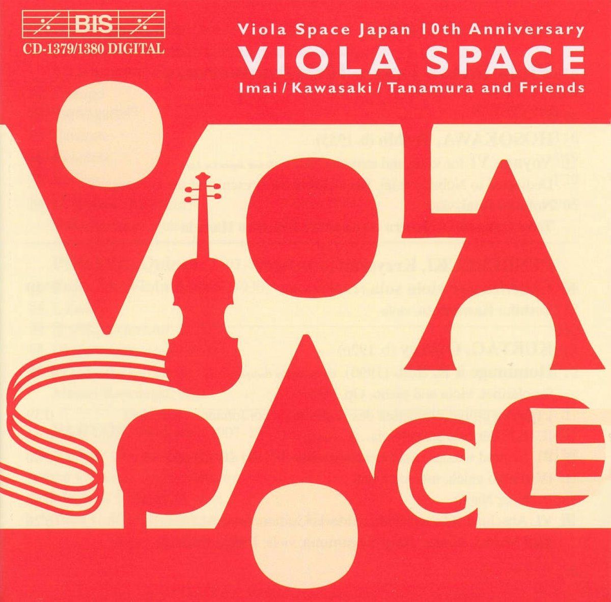 OUTHERE Nobuko Imai, Mazumi Tanamura, Masao Kawasaki - Viola Space (2 CD)