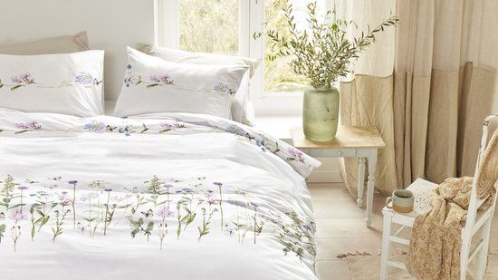 Marjolein Bastin Soft Bloom dekbedovertrek - Eenpersoons - 140 x 200/220 cm - Multi