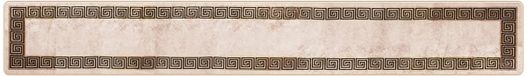 vidaXL - Runner Rug - MARSA - Beige & Black - 50 x 350 cm - Polyester & PVC