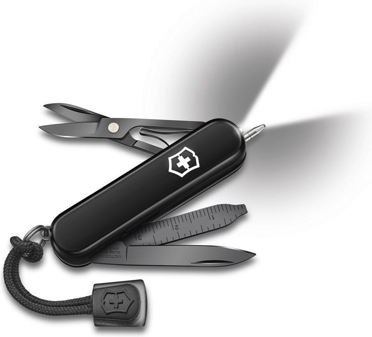 Victorinox Signature Lite Onyx Black - Zwitsers Zakmes - 8 functies - Cellidor - Giftbox