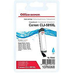 Office Depot Compatibel Canon CLI-581XL Inktcartridge Cyaan