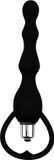 Lovely Black Mont Tail Power Beads Anaal Vibrator Zwart