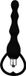 Lovely Black Mont Tail Power Beads Anaal Vibrator Zwart