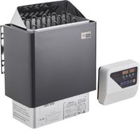 OEM Shanghai Sishun Technology Co., Ltd Elektrische Saunakachel 8 KW, 400 V 3N Saunakachel voor Binnen en Buiten met 3-Uurs Timer, Digitale Regeling voor 8–12 M³, Max. 110 °C, Privé- en Commercieel Gebruik