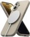 Ringke Silicone Magnetic Hoesje Geschikt voor Apple iPhone 16 | Compatibel met MagSafe | Back Cover met Magneet | Zacht Siliconen | Slank Design | Beige