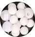 Cosy&Trendy Kerstversiering Kerstballen Mix Mat/Glans/Glitter Wit 6/8 cm - 36 stuks