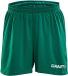 Craft Progress Contrast Short Kinderen - Groen | Maat: 158/164