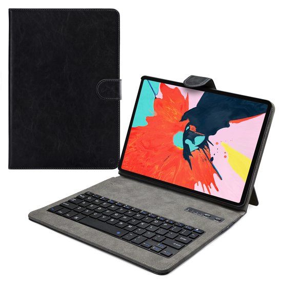 Mobilize Premium Bluetooth Keyboard QWERTY Bookcase for Apple iPad Pro 12.9 Inch (2018) - Black