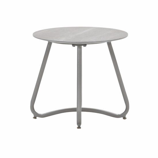 Garden Impressions Vento bijzettafel - Ø45xH41 cm - taupe