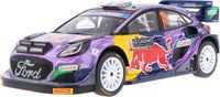 Solido Ford Puma Rally1 Red Bull Team Ford World Rally M-Sport #19 Rally MonteCarlo 2022 Loeb/Galmiche 1:18