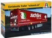 Italeri Modelbouwpakket Vrachtwagens - 3918 Curtainside Trailer - Schoeni ch Plastic - 1:24 - Modelbouw