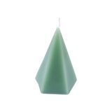 Piramidevormige kaars, 7,4 x 7,4 x 12 cm, Arty kleur Celadon