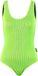BECO crinkle badpak - neon groen - maat 44