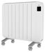 Chauffage électrique, 2000W, 10 éléments, pour montage mural, avec écran LCD