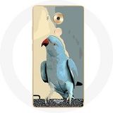 Maniacase Etui voor Huawei Mate 8 Parkieten Blauw