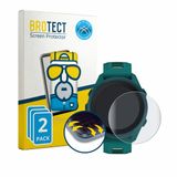 BROTECT - Screenprotector voor Garmin Forerunner 170 Music - Folie Beschermfolie matte volledig dekking 2 Stuks