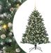 vidaXL Kunstkerstboom Groen 150 cm PVC en Plastic en Staal