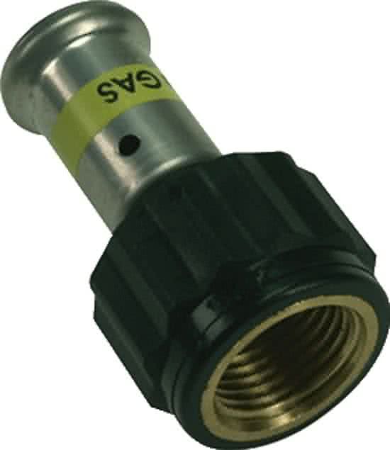 Henco Persfitting met 2 aansluitingen - 5414764021761