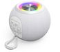 Hama Enceinte Bluetooth - Forme de Boule - 5 Modes d'éclairage - 5W - Blanc