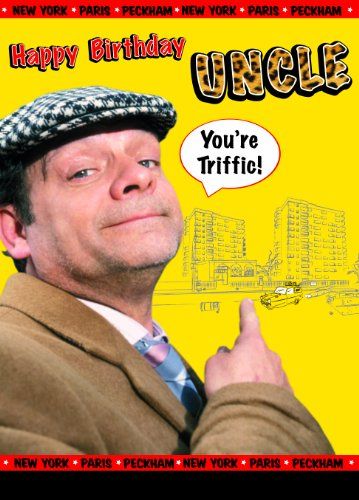 Only Fools and Horses OF015 Birthday Card, Uncle